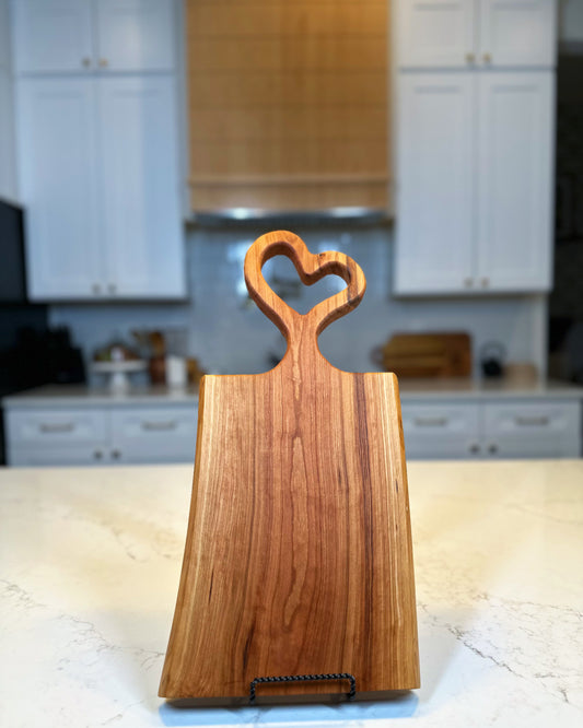 Heart Handle Charcuterie Board