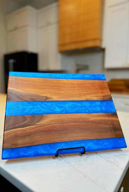 Epoxy Resin River Charcuterie Board